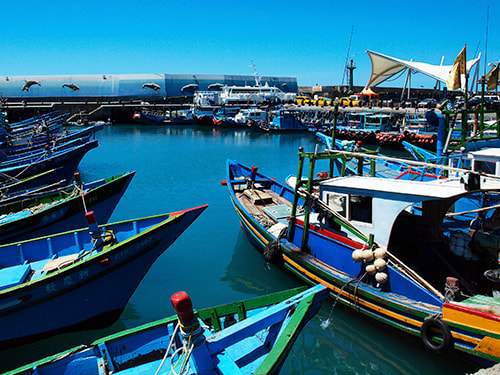 Fugang fishing port