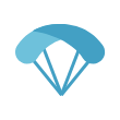 Paragliding icon
