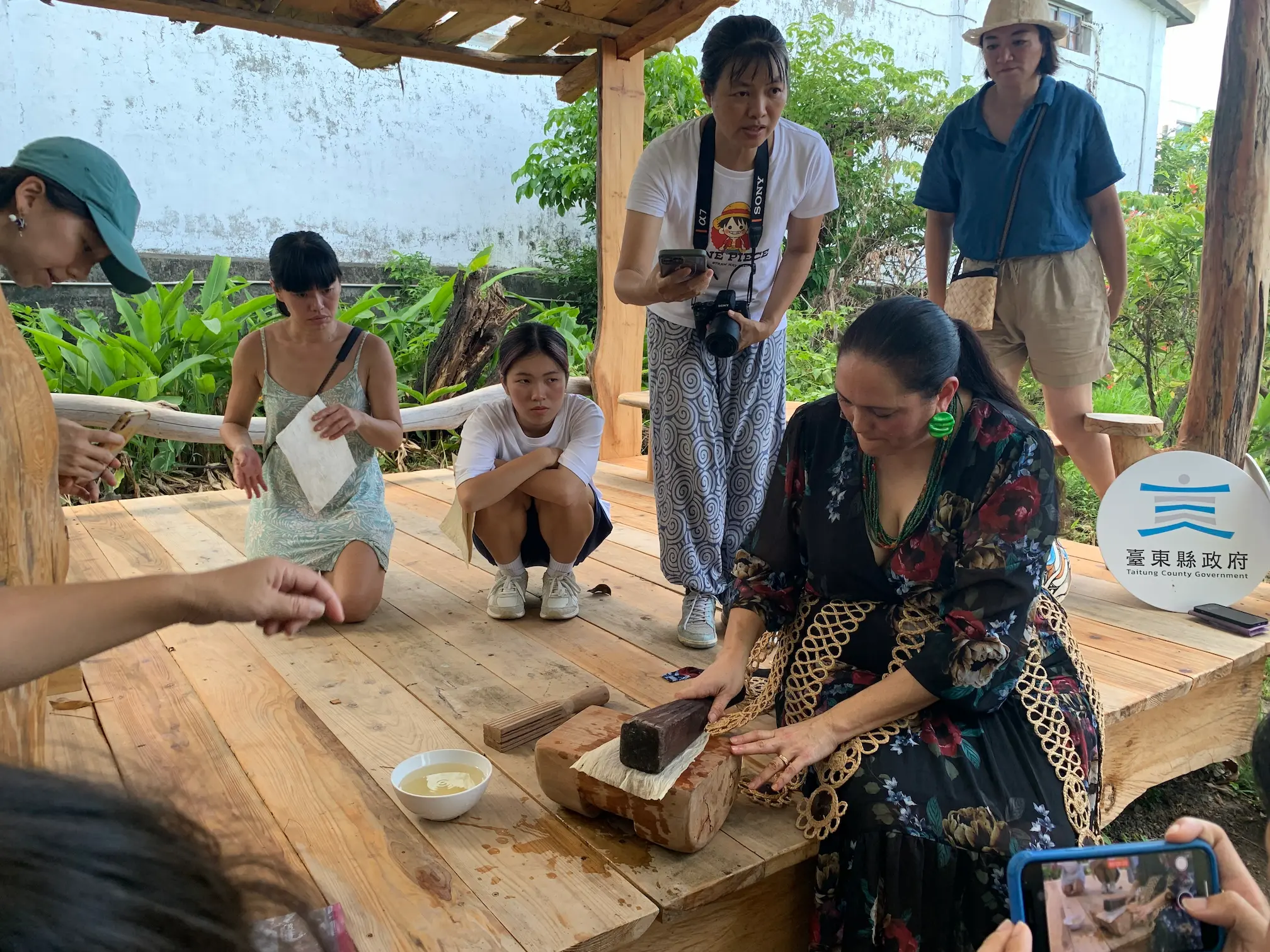 Taitung Tonga Barkcloth Craftsmanship Exchange 3 Taitung Tonga Barkcloth Craftsmanship Exchange 3