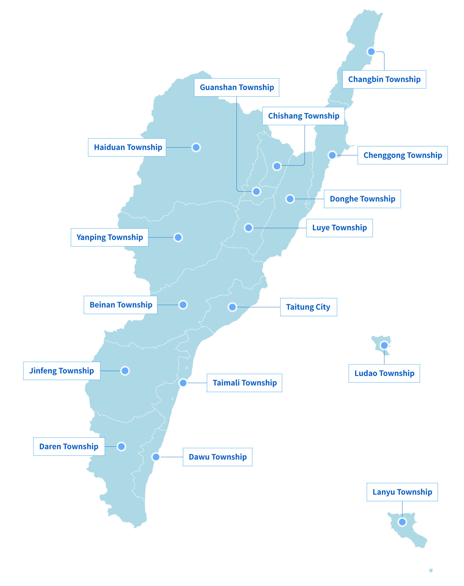 20250530 Taitung Map