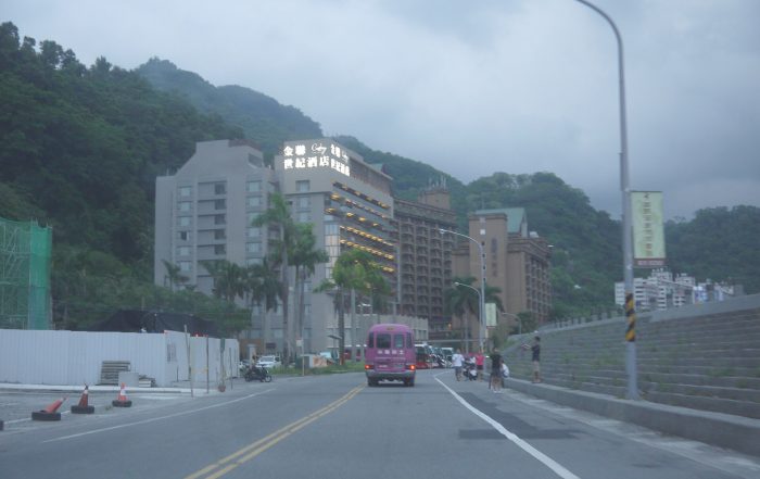 台東・卑南郷の知本地区の風景